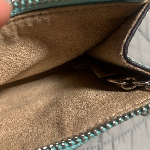 NWT Coach Mini Skinny ID case, Faded Blue - Picture 8 of 8